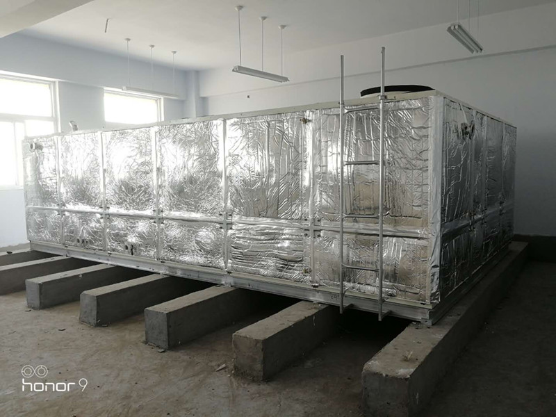 信陽鄉31.5立方玻璃鋼橡塑保溫水箱